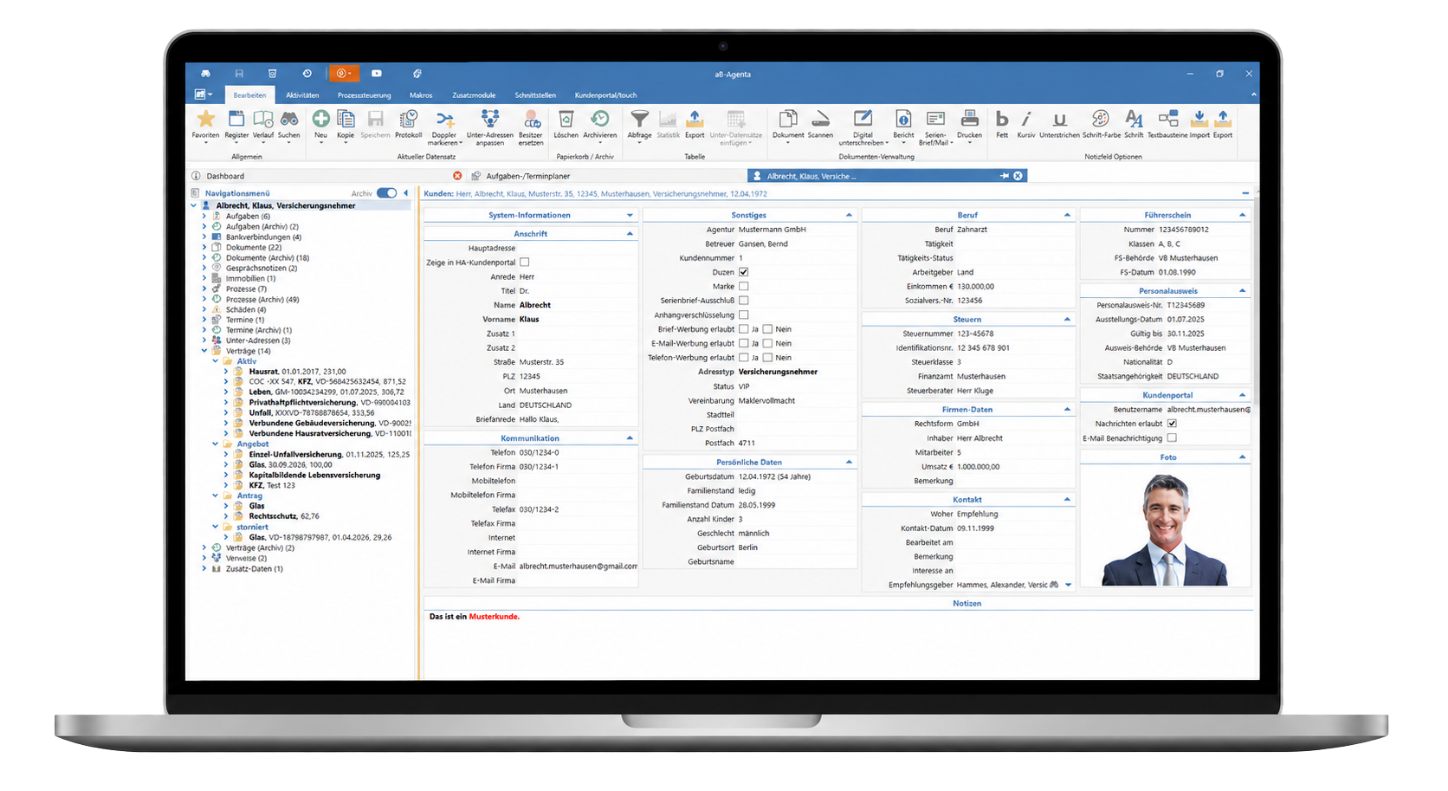 Maklervewraltungssoftware für Versicherungsmakler